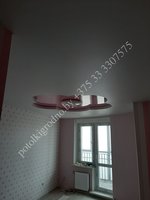 Flower-ceiling-red
